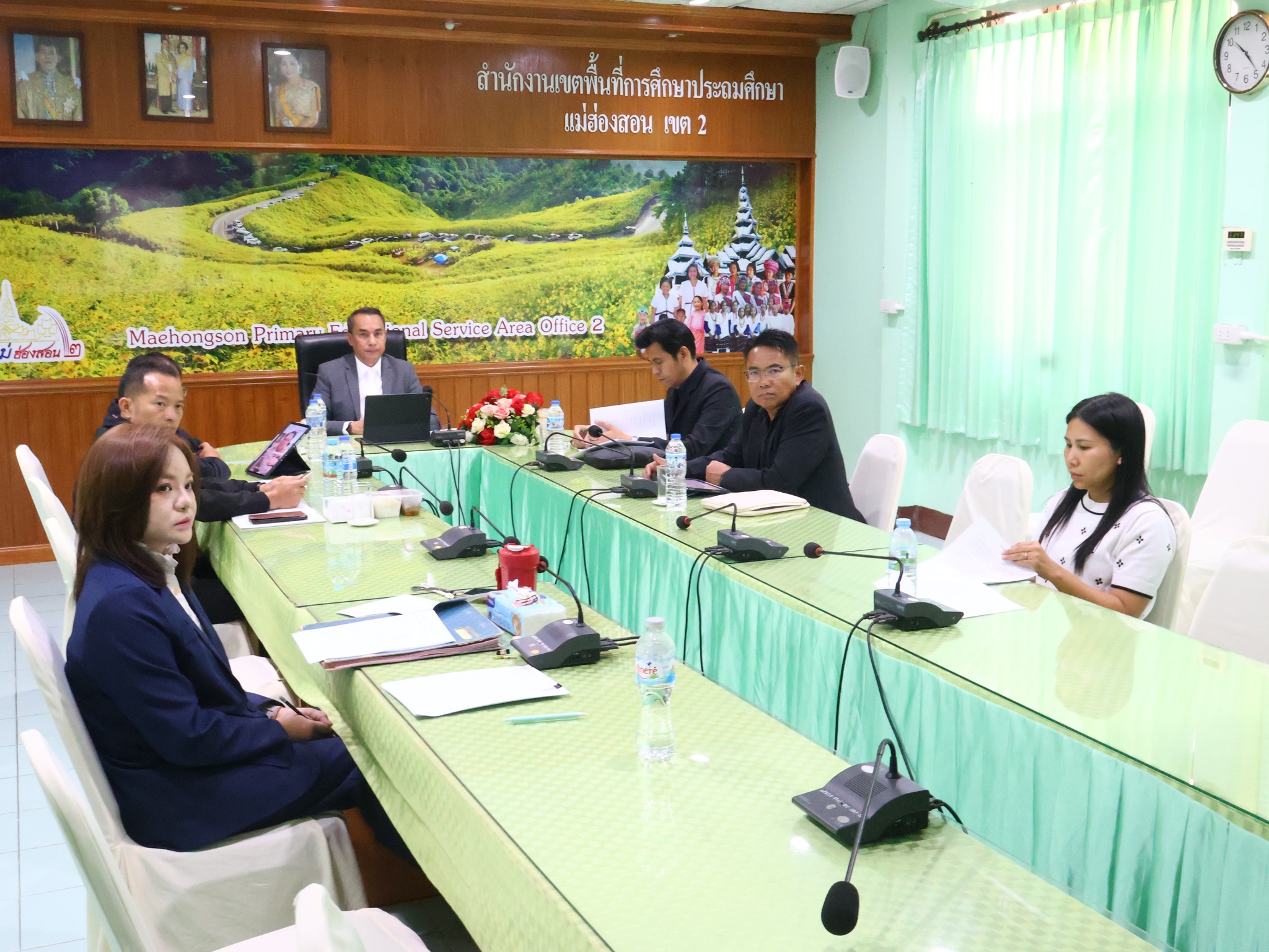การประชุมชี้แจงแนวปฏิบัติการดำเนินการเกี่ยวกับการเปลี่ยนวิธีการจ้าง