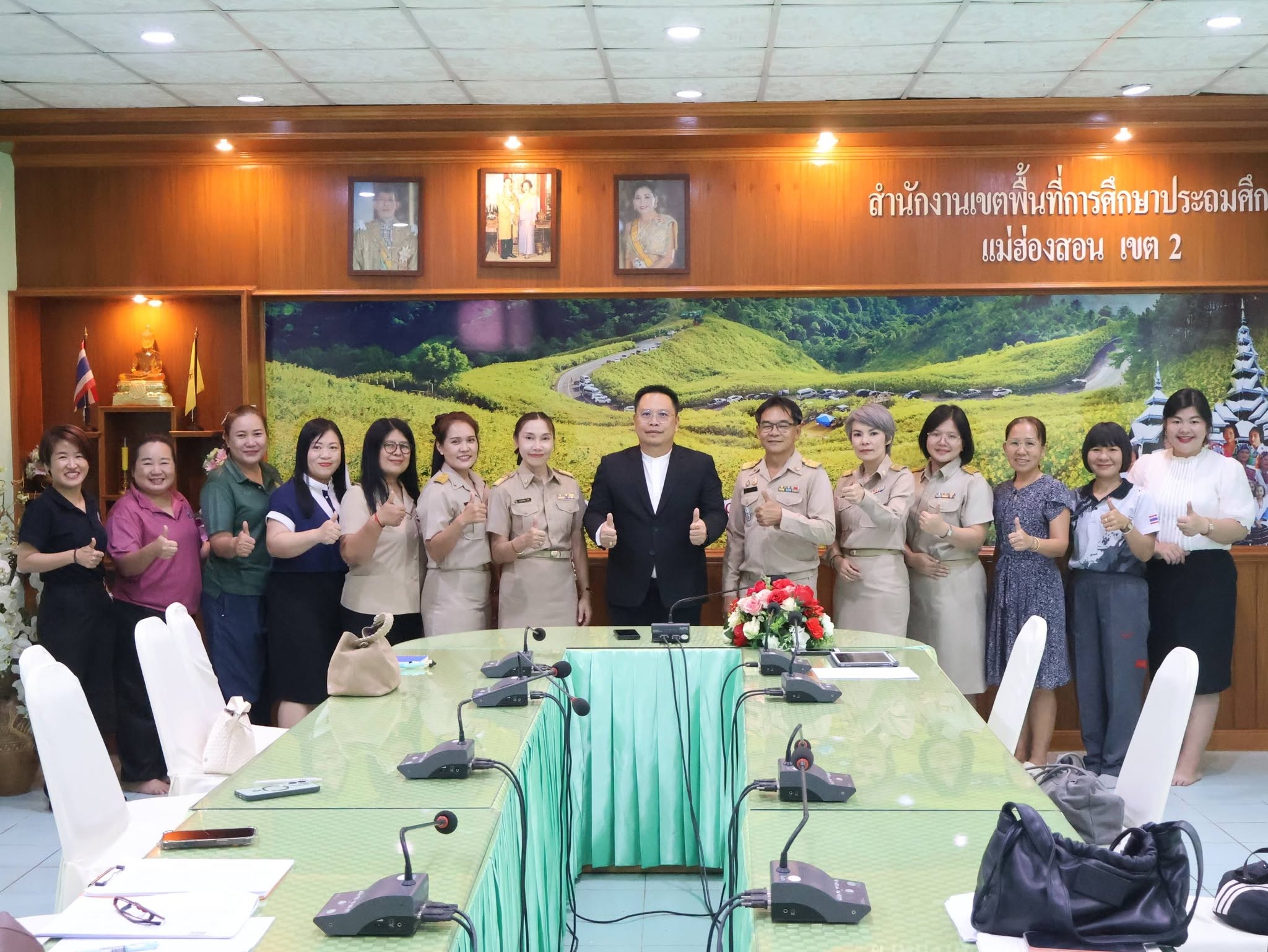 การประชุมคณะกรรมการ การแข่งขันทักษะภาษาไทย ตามโครงการรักษ์ภาษาไทย