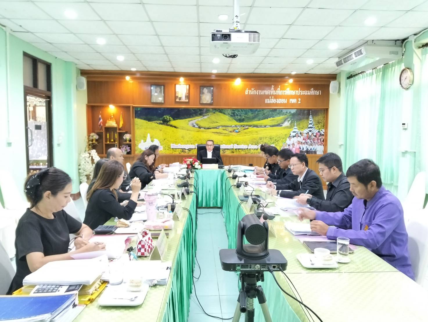 การประชุมคณะกรรมการบริหารเงินกองทุนสวัสดิการ 